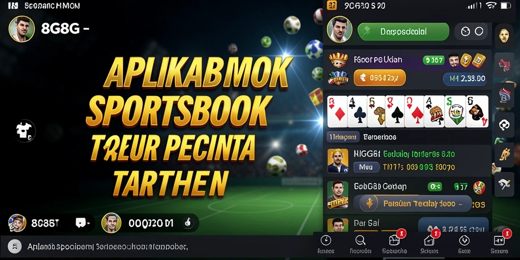Tampilan gameplay Sportsbook yang menarik di 8G8G.