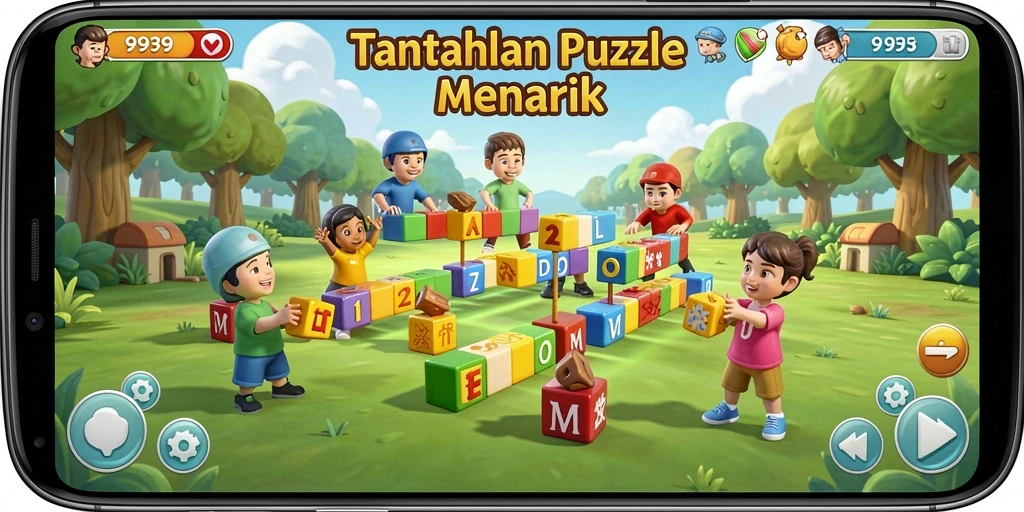 Gameplay 9939 dengan tantangan Puzzle yang menarik dan seru.