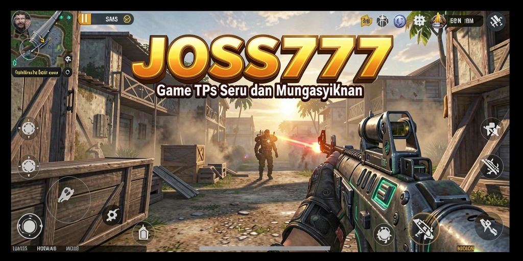 Tampilan gameplay JOSS777 yang menegangkan dan penuh aksi.