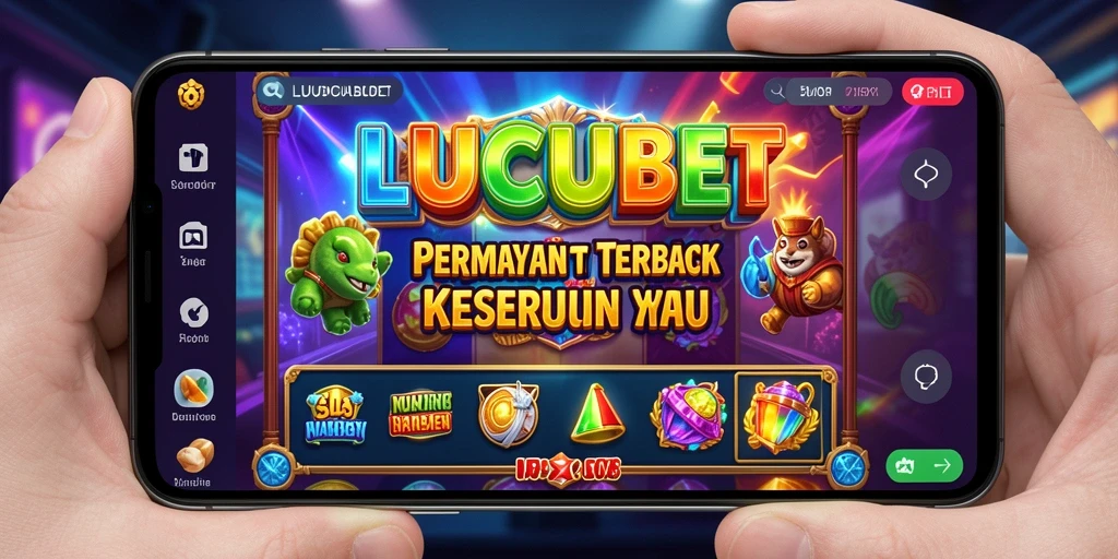 Tampilan gameplay LUCUBET yang seru dan menegangkan saat bermain Slot.