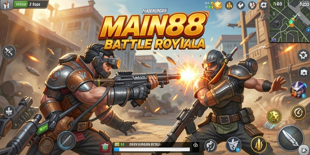 Gameplay mendebarkan di MAIN88 saat pemain bertarung di arena.