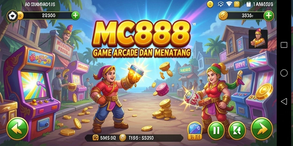 Tampilan gameplay MC888 yang seru, penuh tantangan dan aksi.