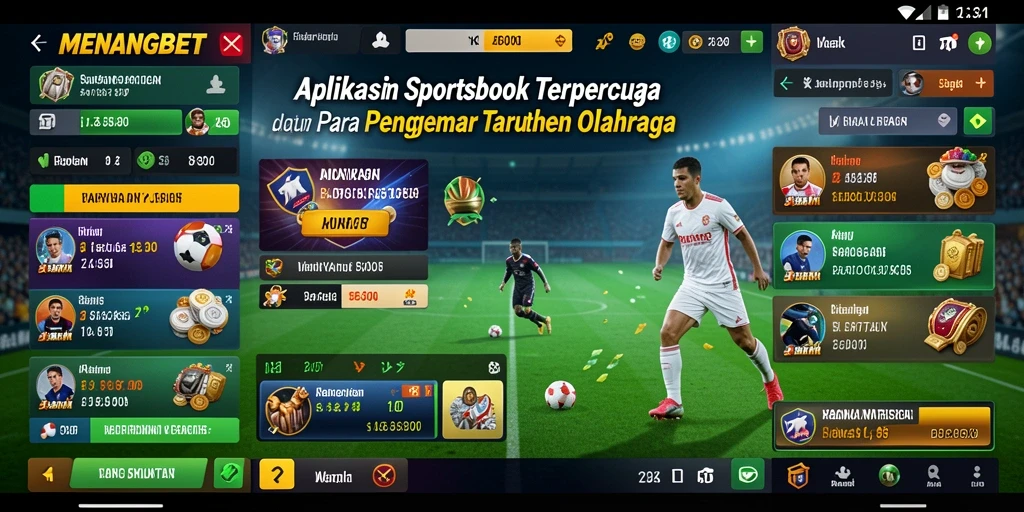 Tampilan menarik dari gameplay Sportsbook di MENANGBET.