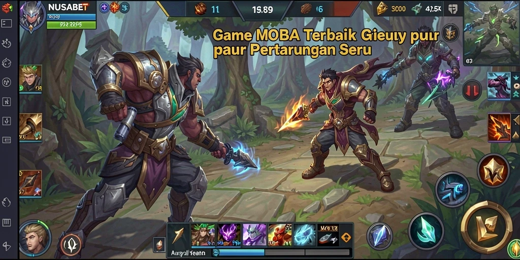 Tampilan gameplay NUSABET yang seru dan penuh aksi.