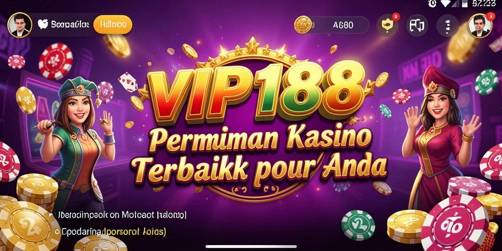 Tangkapan layar <strong>VIP188</strong> menampilkan gameplay Kasino yang mendebarkan dan menarik.