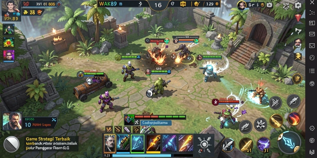 Tampilan gameplay WAK89 dengan elemen strategi yang menarik.